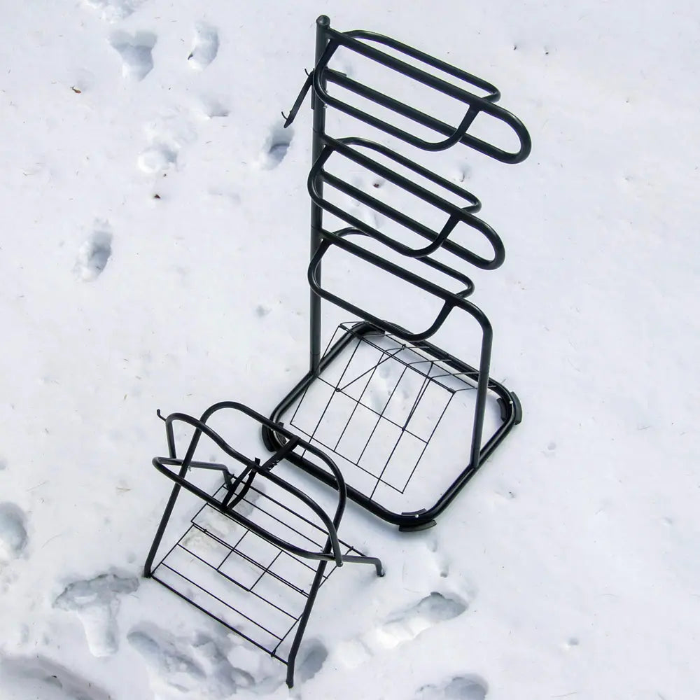 3-tier freestanding horse saddle rack vs single foldable saddle stand comparison - HomeDude heavy duty saddle storage options