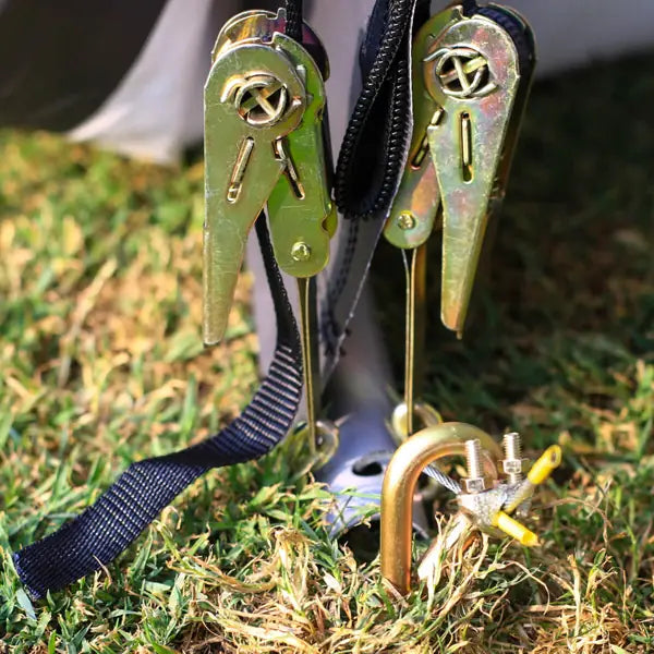 8×8 ft Outdoor Storage Shelter with Roll-Up Door – Heavy-Duty Steel Frame | HomeDude