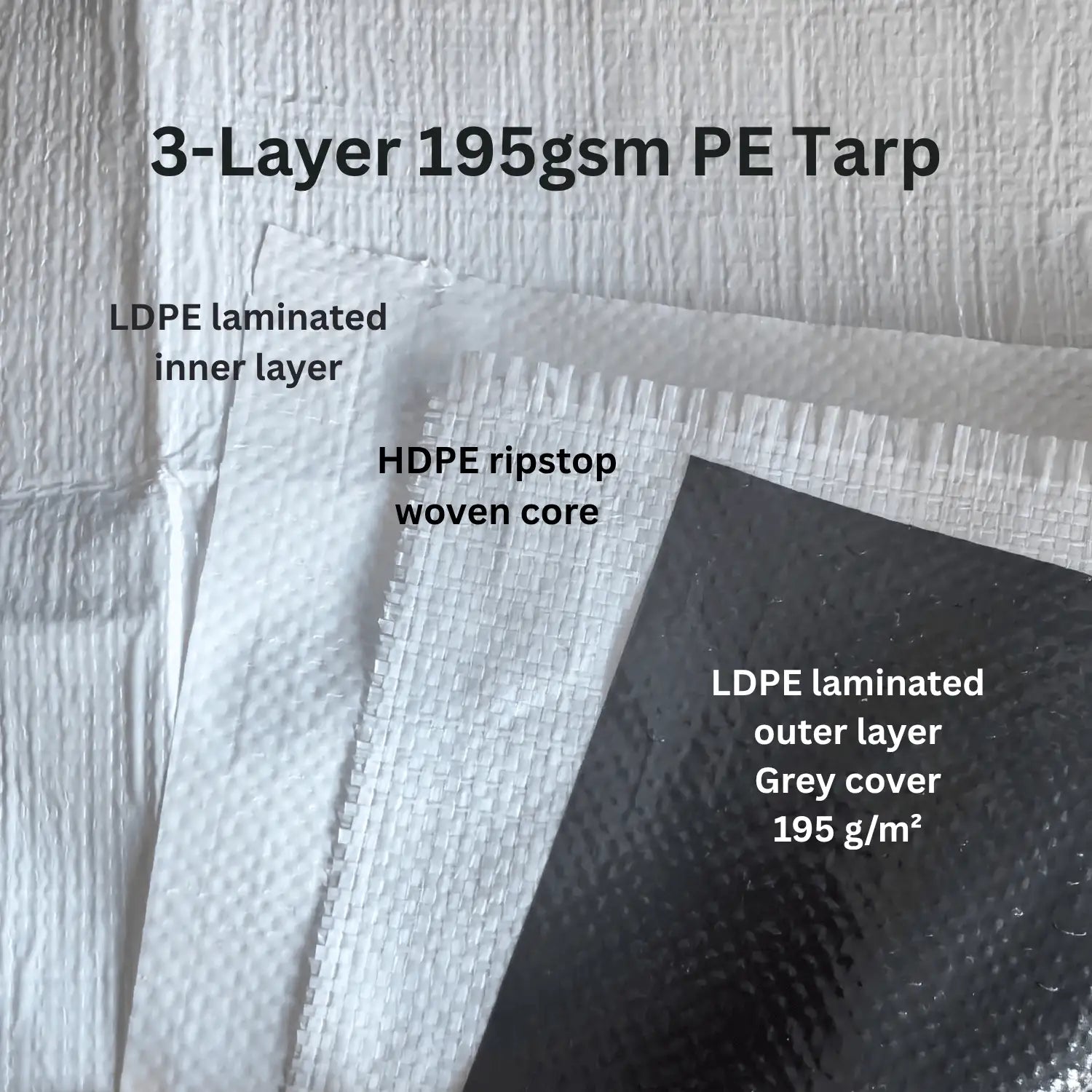 HomeDude 10 x 20 ft Carport Shelter – 195 g/m² waterproof cover & steel frame