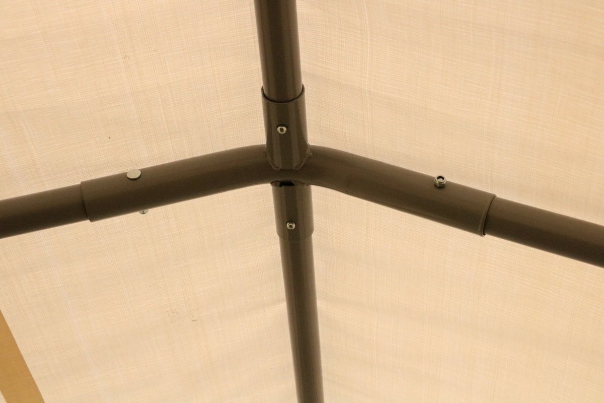 10 ft. x 20 ft. Heavy - Duty All - Weather Carport Shelter - HomeDude Oak10 ft. x 20 ft. Heavy - Duty All - Weather Carport ShelterStorage ShedHomeDude Oak