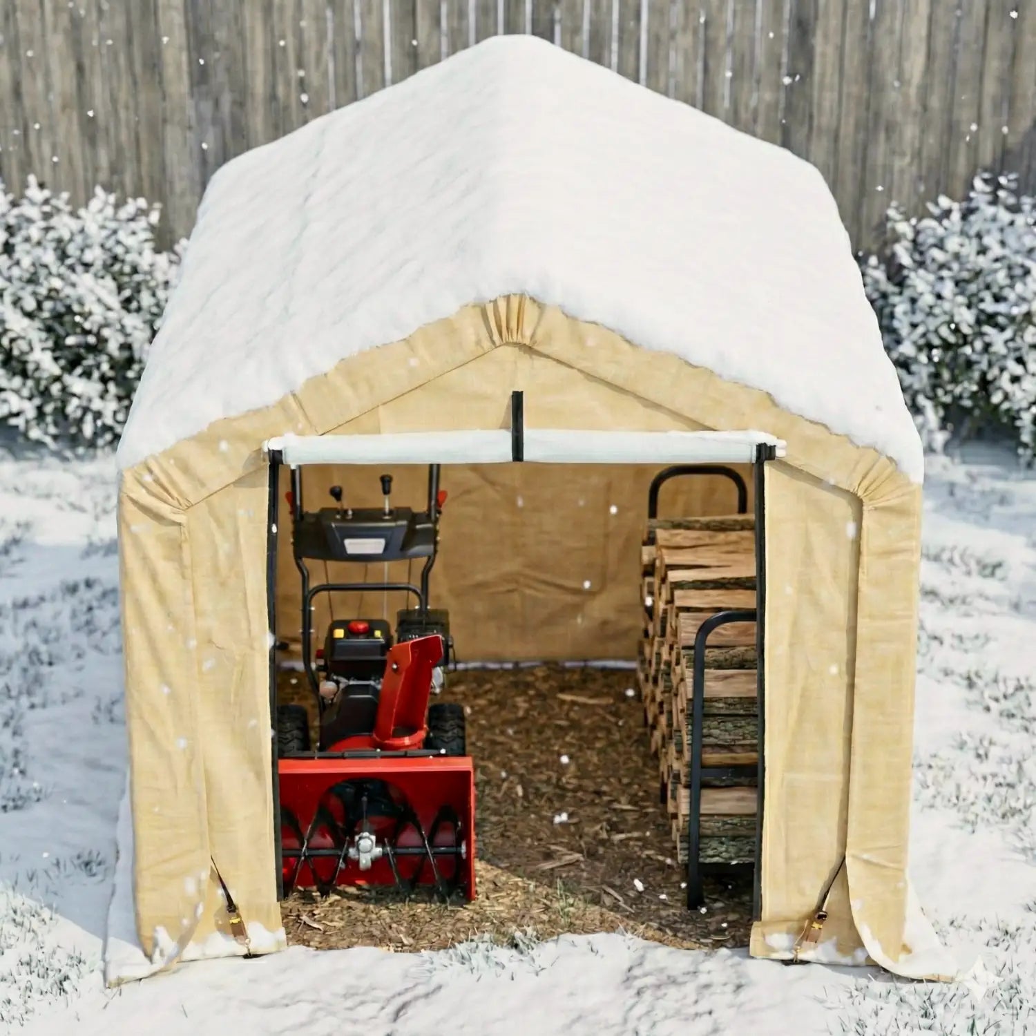 6x6 Fabric Storage Shed | Outdoor Storage Shelter