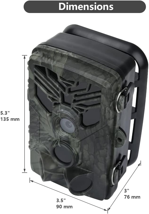 4K (10FPS) Trail Camera 48MP HD - HomeDude Oak4K (10FPS) Trail Camera 48MP HDTrail CameraHomeDude Oak