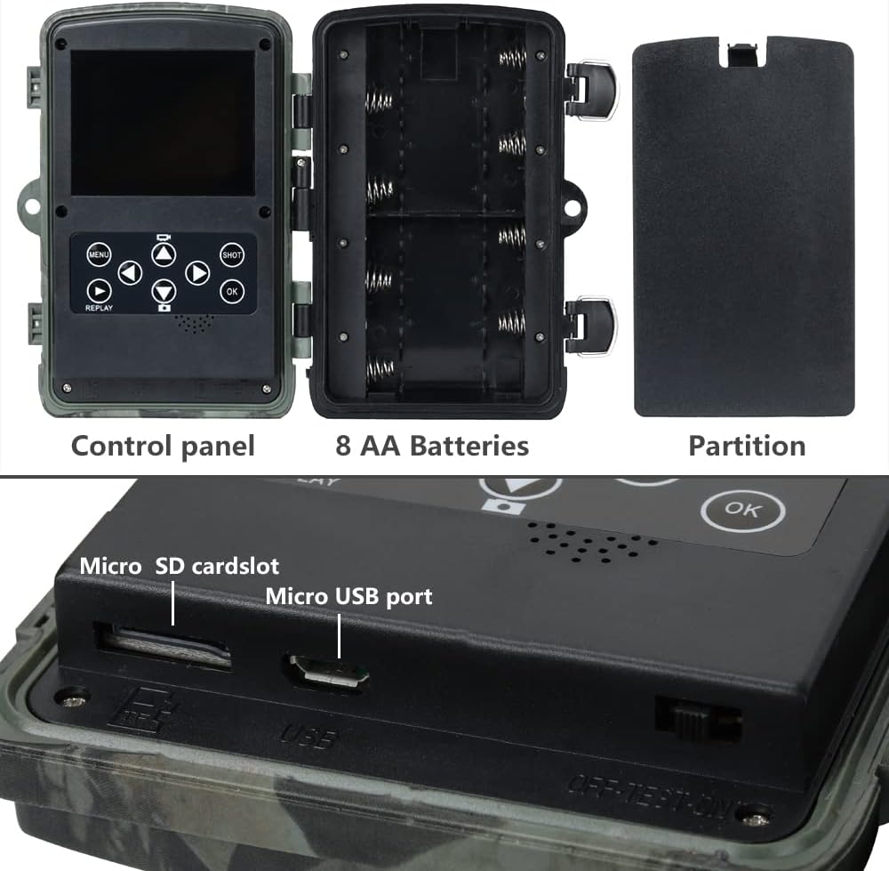 4K (10FPS) Trail Camera 48MP HD - HomeDude Oak4K (10FPS) Trail Camera 48MP HDTrail CameraHomeDude Oak