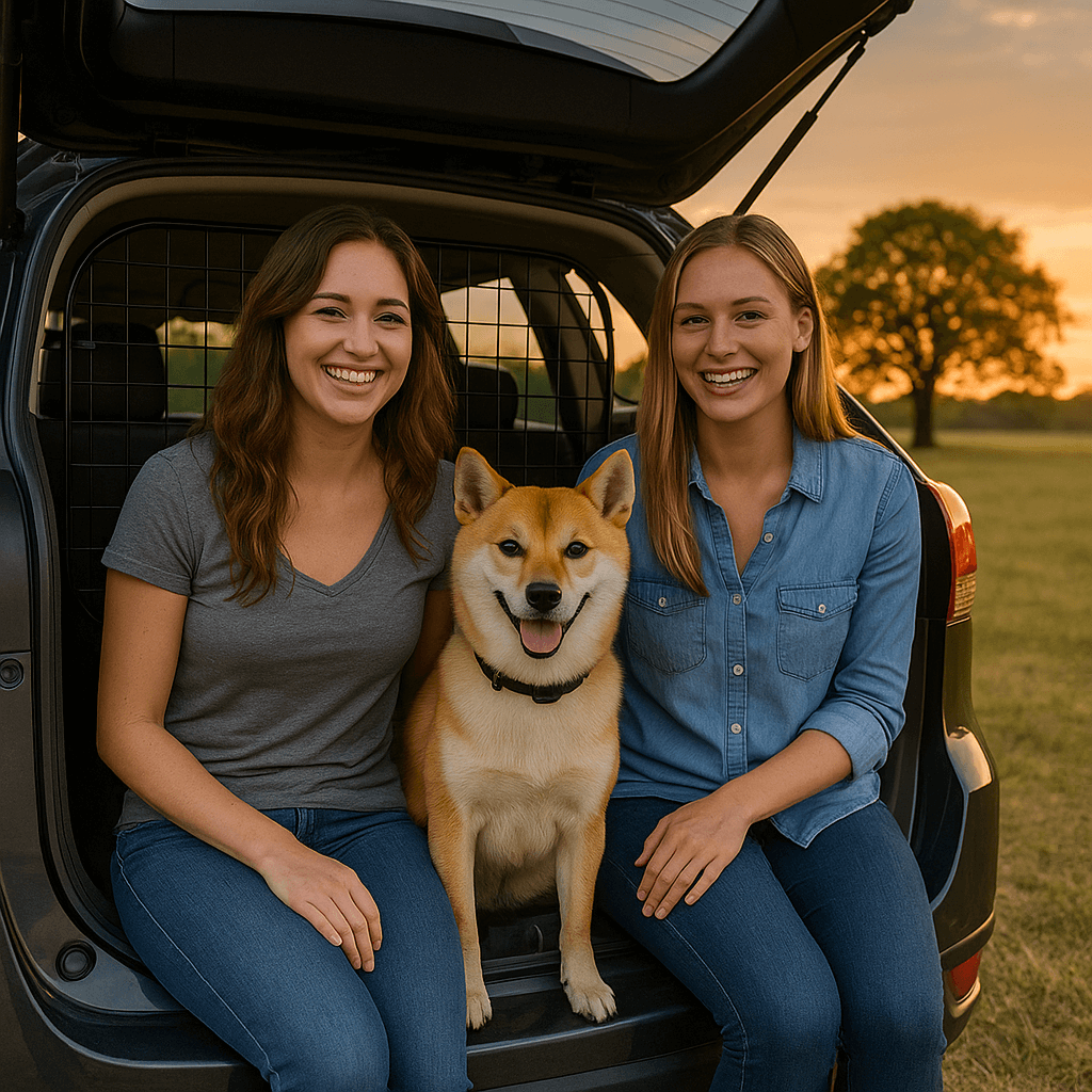 Pet Barrier for SUVs | Compact Mesh Design, Adjustable Fit | Homedude