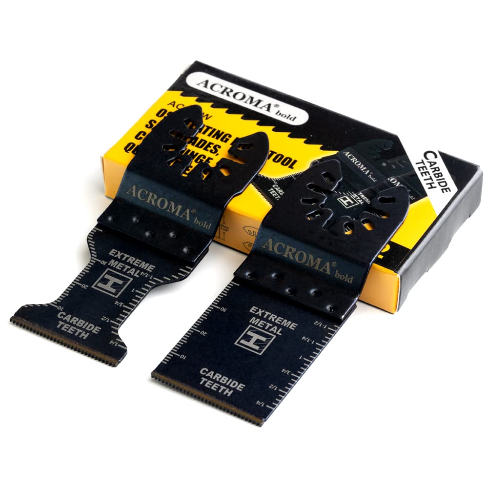 Carbide Oscillating Tool Blades – 2 - Piece Set, 1.0mm Thick for Precision Cutting - HomeDude OakCarbide Oscillating Tool Blades – 2 - Piece Set, 1.0mm Thick for Precision CuttingOscillating Saw BladesHomeDude Oak